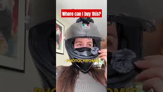 Photochromic helmet visor motorcyclegear agv [upl. by Aliahs]