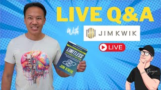 LIMITLESS QampA with quotThe Boy wIth the Broken Brainquot  Jim Kwik [upl. by Aivle]