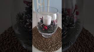 Decoración navideña navidad acuarela diy manualidades [upl. by Lettie]