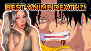 BEST DEATH IN ANIME HISTORY Girl explain why Aces death was the most impactful [upl. by Ayram837]