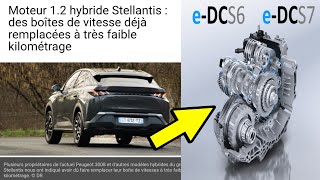 Le Moteurs 12 hybride de stellantis semblerait avoir des Problèmes De Fiabilité de BOÎTE de VITESSE [upl. by Eeb]