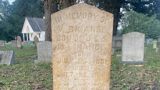 Headstone cleaning Van Nance 18911914 [upl. by Meeka853]