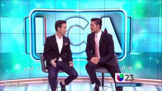 Fernando Colunga con Roger Borges en Luces Cámara y Acción con un adelanto de LADRONES [upl. by Orabel388]