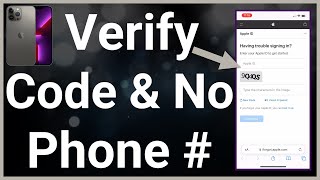 How To Get Apple ID Verification Code Without Phone Number [upl. by Otit]