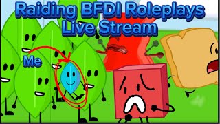 Raiding Roblox BFDI RP Games [upl. by Rainwater]