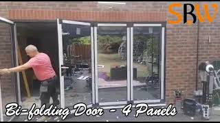 Bifolding Door  Aluminium  4 PANELS [upl. by Thaddus155]