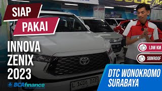 BURSA MOBIL BEKAS DTC SURABAYA  INNOVA ZENIX V MODELISTA 2023 [upl. by Fortunna]