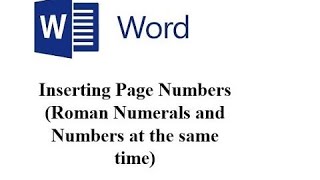 Setting Different Page Numbering in Same Word Doc  Insert Different Page Numbering Format [upl. by Ynohtnaleahcim]