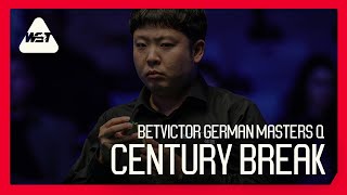 Zhangs MatchWinning Century In FULL 🔥  BetVictor German Masters Qualifying [upl. by Farly]