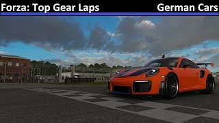 Forza Top Gear Laps  German Cars  Forza Motorsport 7 [upl. by Hermie]