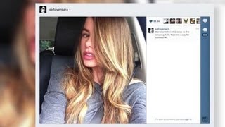 Sofia Vergara est blonde pour lété [upl. by Ahtikal]