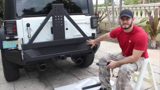 Jeep Rear Bumper with AMAZING FEATURE [upl. by Otsuj]