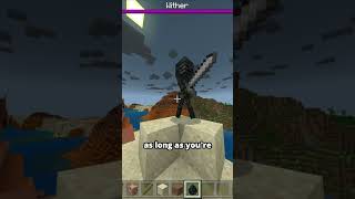 How to get a Knockback 1000 Stick in Minecraft Bedrock 🥊 shorts [upl. by Ker]