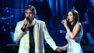 Andrea Bocelli and Katharine Mcphee  The prayer Live 2008 HD [upl. by Bocaj1]