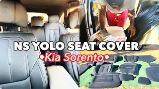 CAR SEAT COVER Set Installation  NS YOLO SEAT COVERS [upl. by Brott]