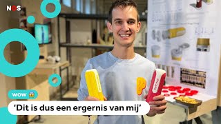 Uitvinder Koen bedenkt iets om alle saus uit de fles te krijgen [upl. by Eidroj]