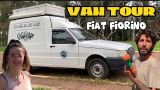 VAN TOUR 🤩 Fiat Fiorino 🚐 Viajamos por América 🌎 🐈🙋🏼‍♀️🐈‍⬛🙋🏽‍♂️ [upl. by Steinway]