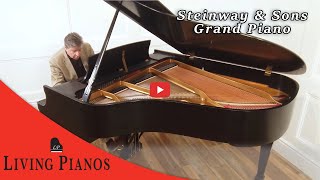 Steinway amp Sons Model L Grand Piano Overview [upl. by Foote]