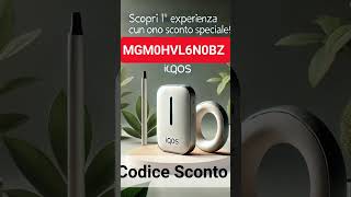 IQOS l’alternativa senza fumo per un esperienza IQOS con uno sconto speciale Codice MGM0HVL6N0BZ” [upl. by Rains]