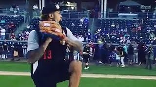 Odell Beckham Jrs Ridiculous Fastball [upl. by Oirromed644]