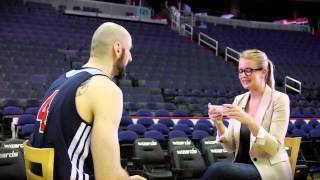 quotTranslating into Successquot with Marcin Gortat on NBA Inside Stuff [upl. by Cioffred920]