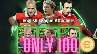 Trick to get 104 rated blitz curler Dennis bergkamp 💯✅ epic English league attackers trick [upl. by Neleag772]