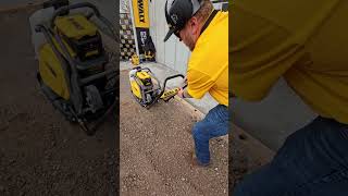 New Dewalt PowerShift Plate Compactor shorts Dewalt [upl. by Halsted]