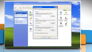 Windows XP Use keyboard to move cursor using MouseKeys [upl. by Devol]