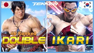 Tekken 8 ▰ DOUBLE 6 Ranked Law Vs IKARI Kazuya ▰ Ranked Matches [upl. by Blythe]