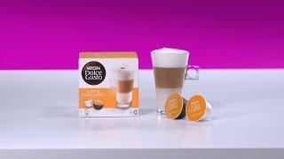 Prepare a Latte Macchiato with your NESCAFÉ® Dolce Gusto® Eclipse coffee machine by DeLonghi® [upl. by Ullman]