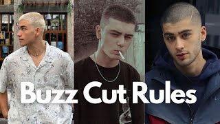 5 Rules for the Perfect Buzz Cut [upl. by Lemrac878]