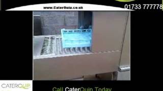 Commercial Dishwasher Demo Used catering Equipment Specialist Caterquip UK Ltd [upl. by Lehcar]