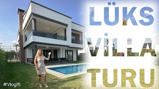 ANTALYA VİLLA TURU ❤️EVTURU ❤️ Vlog15 evturuvlog antalya [upl. by Sakiv]