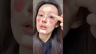 Korean Makeup💄Hack😱🫡 korean makeuptips makeuptutorial trending viralhacks hacks [upl. by Boylan]