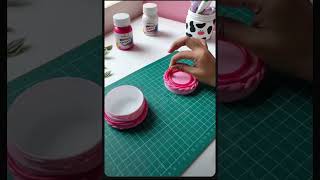 DIY cake box 🎁 cake diycrafts handmade trending [upl. by Zellner]