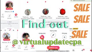 Tinder Profile Update method 2024 virtulupdatecpa [upl. by Deryl]