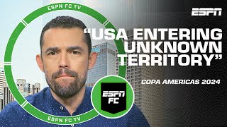 A TRICKY SITUATION 😬 United States hosting Copa Americas has Herculez Gomez on edge  ESPN FC [upl. by Lenahc465]