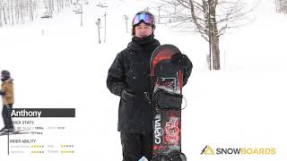 Anthonys ReviewCapita Outerspace Living Snowboard 2022Snowboardscom 2 50 [upl. by Engen]