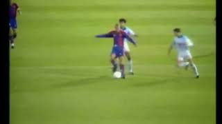 Gol de Ronaldo Barcelona x Compostela 1996 [upl. by Wyndham]