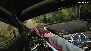 first glimpse of EA Sports WRC 23 in VR using Unreal VR Injector [upl. by Etnemelc]