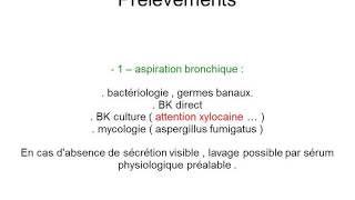 compte rendu de fibroscopie bronchique [upl. by Einnok]