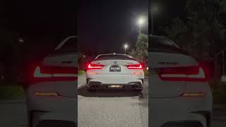 M340i CATLESS DOWNPIPE AND TUNE SOUND CLIPS‼️💥 REVS viral automobile bmw [upl. by Nylavad652]