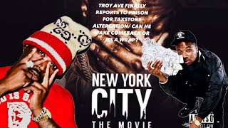 TROY AVE FINALLY REPORTS TO PRISON FOR TAXSTONE ALTERCATION CAN HE MAKE COMEBACK OR ITS A WRAP [upl. by Haorbed]