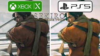 Sekiro PS5 vs Xbox Series X Graphics Comparison [upl. by Nerty872]