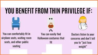 rFatLogic  Check Your Thin Privilege [upl. by Gothurd]