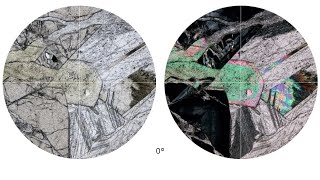 Virtual Microscope Επίδοτο  Epidote [upl. by Ahpla49]