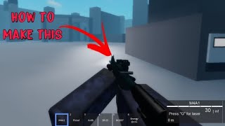 How to make a Fps game with only free model under 10 mins [upl. by Raymonds59]