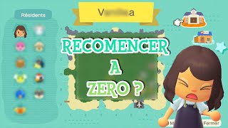 Je RECOMMENCE À ZÉRO  on RASE mon ÎLE ensemble 🌞 Animal Crossing New Horizons [upl. by Hasty]