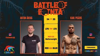 Battle of Botnia 11 Anton Åberg vs Karl Pegers [upl. by Aneehsak]