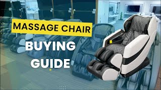 How To Choose The Perfect Massage Chair [upl. by Yecnahc]